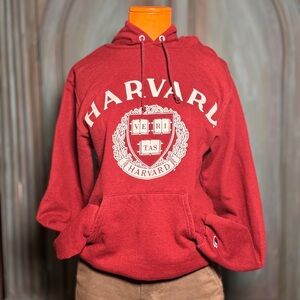 Harvard Hoodie College Day Fit